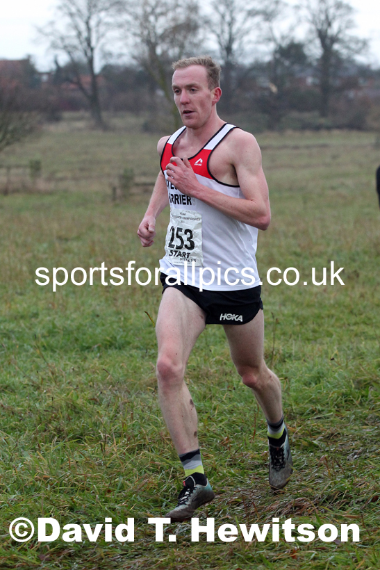 Senior men, 2021 North Eastern Cross Country Championships, Sedgefield. Photo: David T. Hewitson/Sports for All Pics